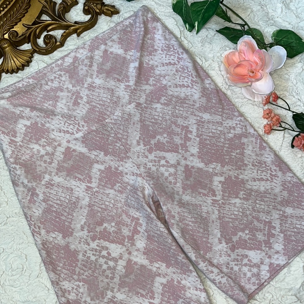 VS PINK Snakeskin Bike Shorts